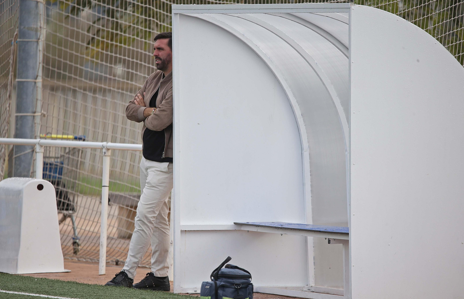 Fotos del entrenamiento del Algeciras CF en La Menacha