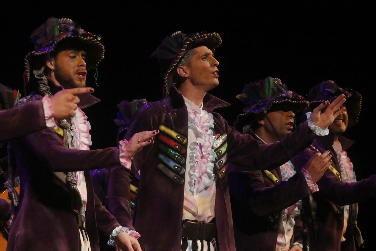 La primera sesión de preliminares del Concurso del Carnaval de Córdoba, en fotos