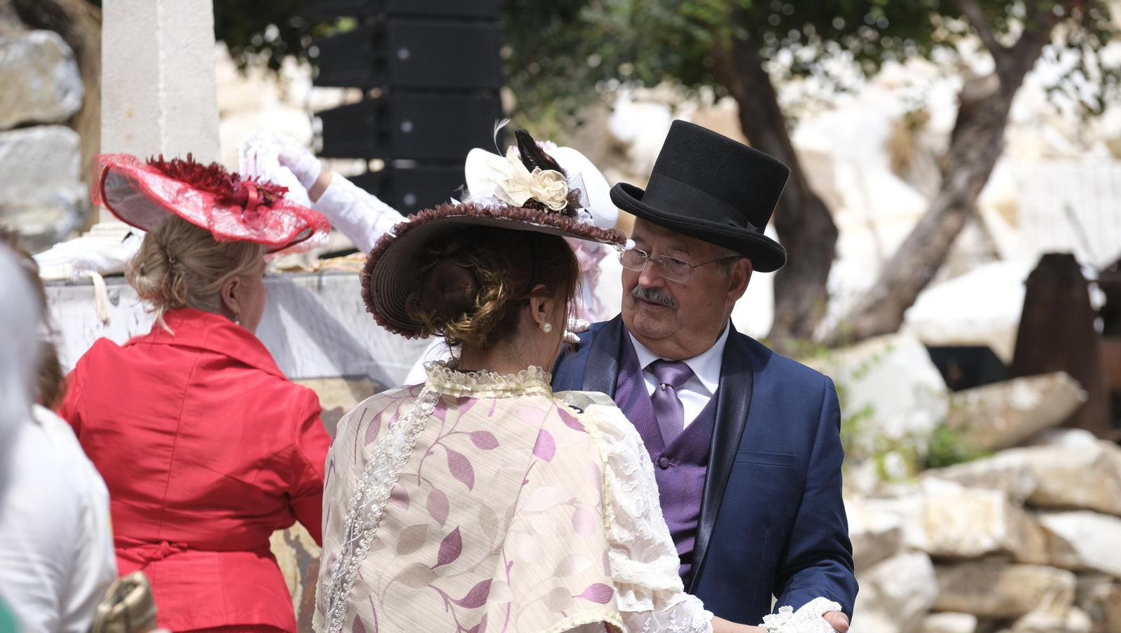 Imágenes de la recreación histórica Canteros y Caciques, en Macael
