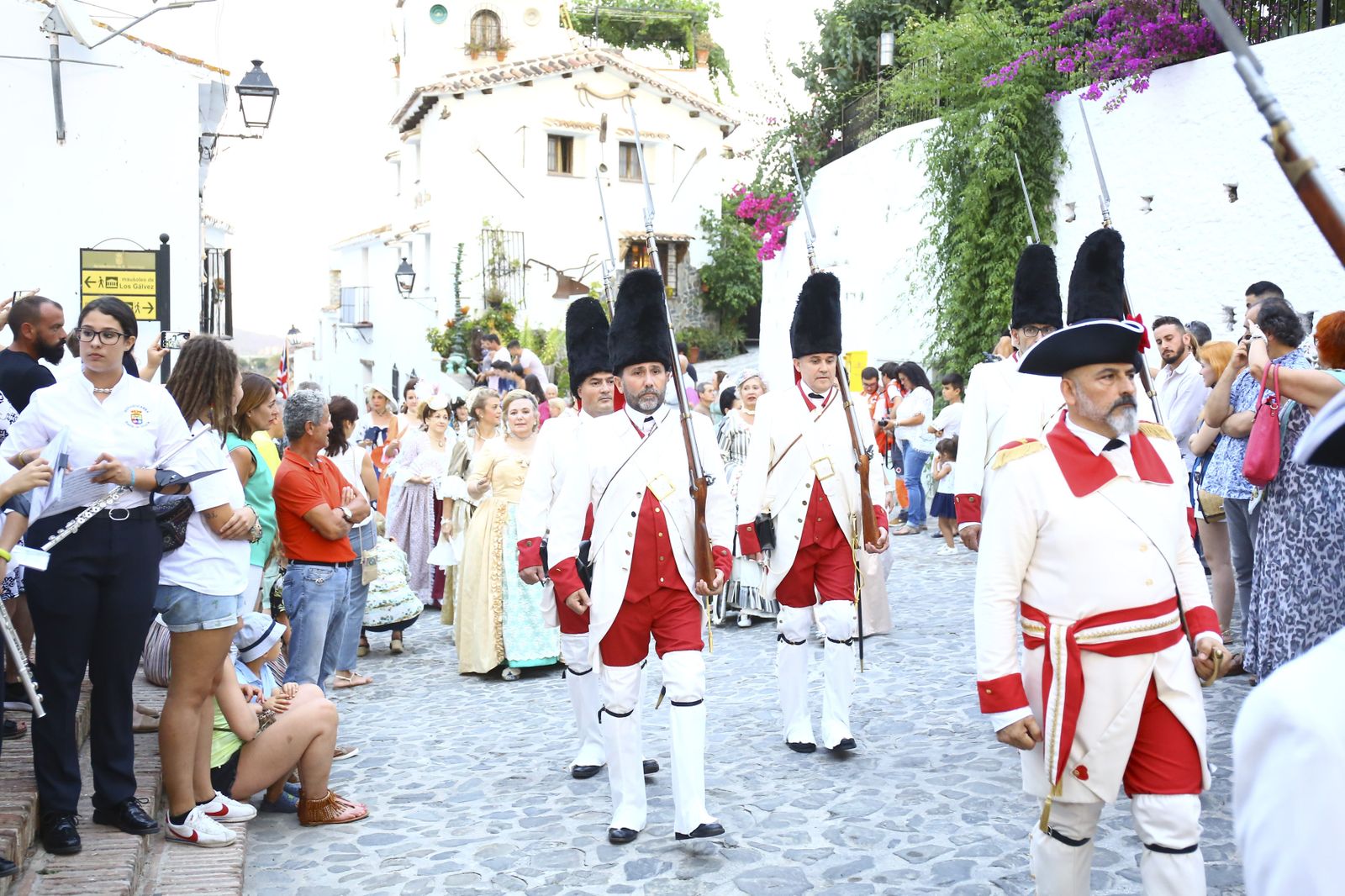 Las fotos de la Fiesta del 4 de julio y el homenaje a Bernardo de Gálvez en Macharaviaya