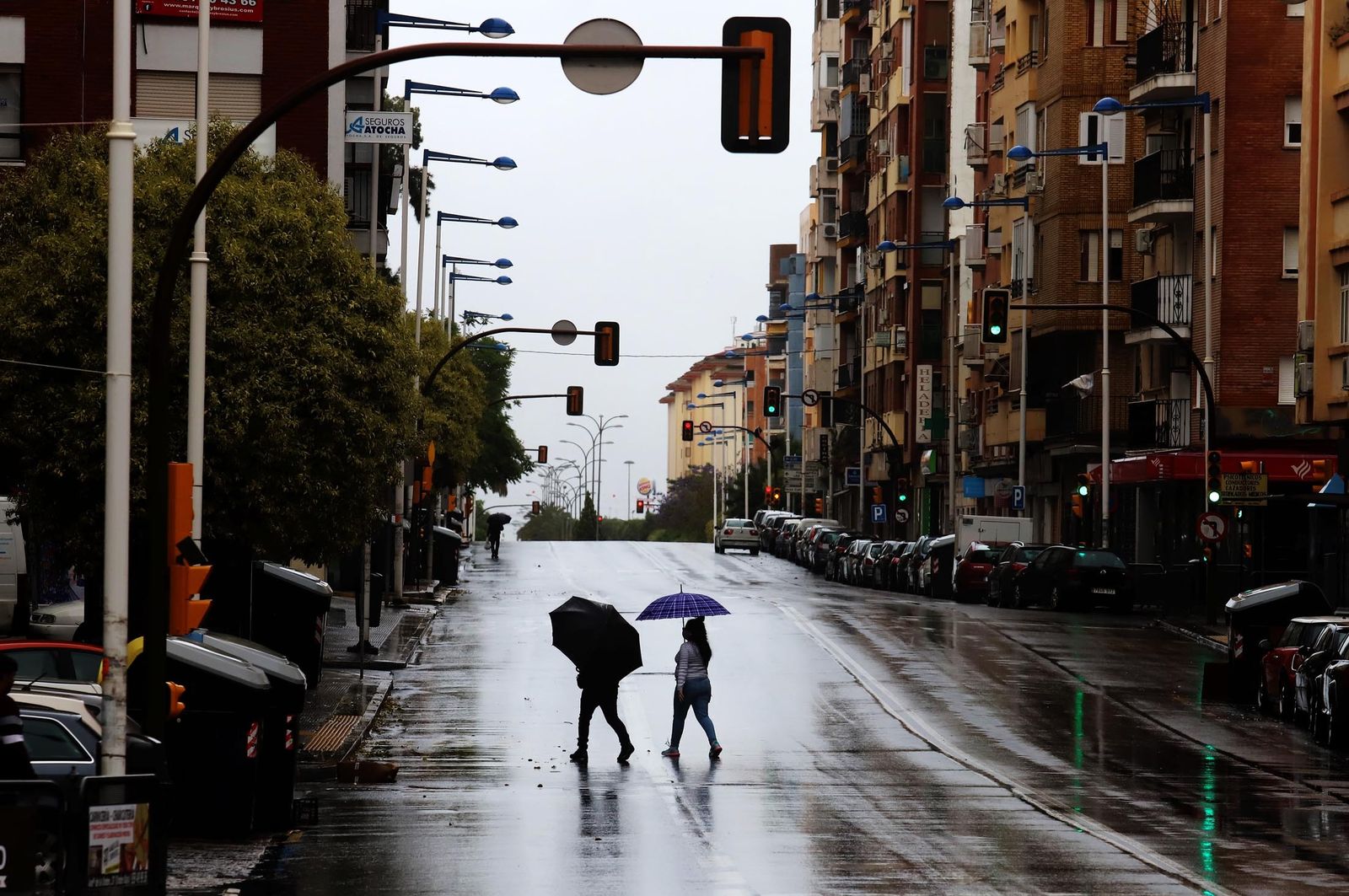 Tarde de lluvia en imágenes