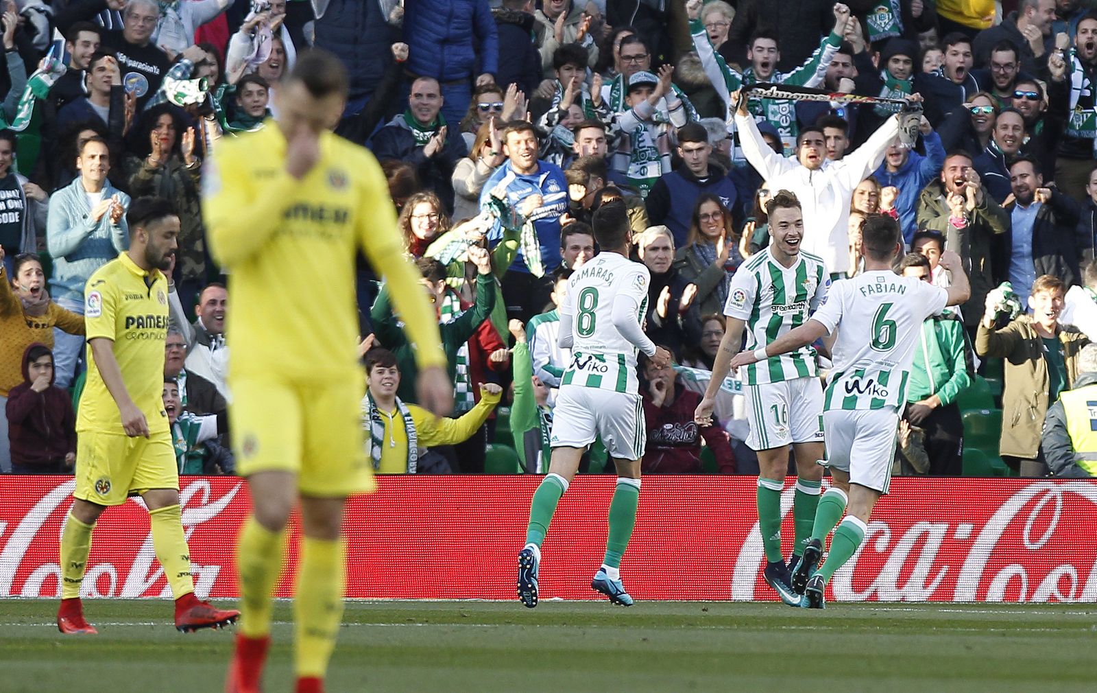 El Real Betis-Villarreal, en imágenes