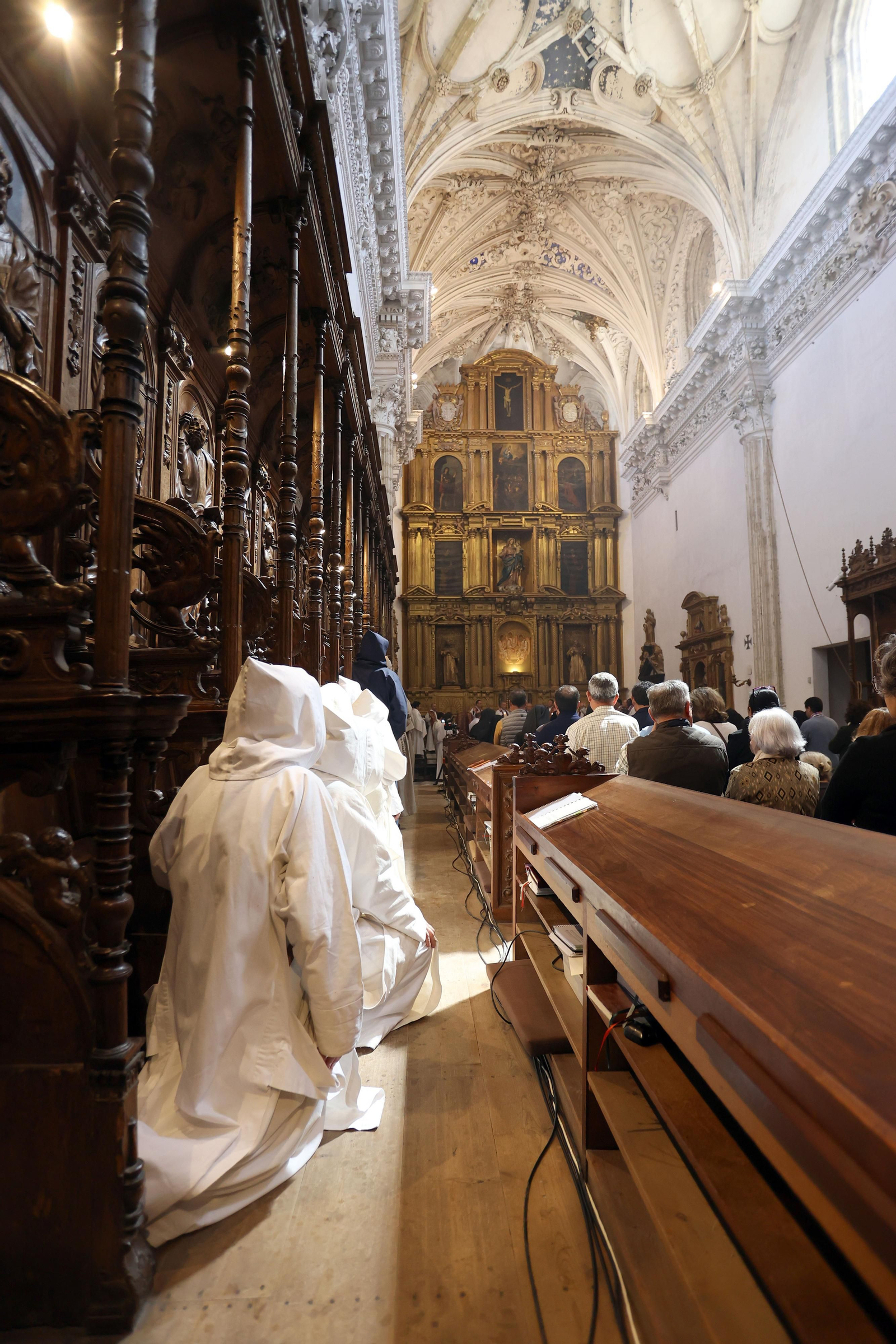 Misa de despedida en la Cartuja de Jerez a las hermanas de Belén