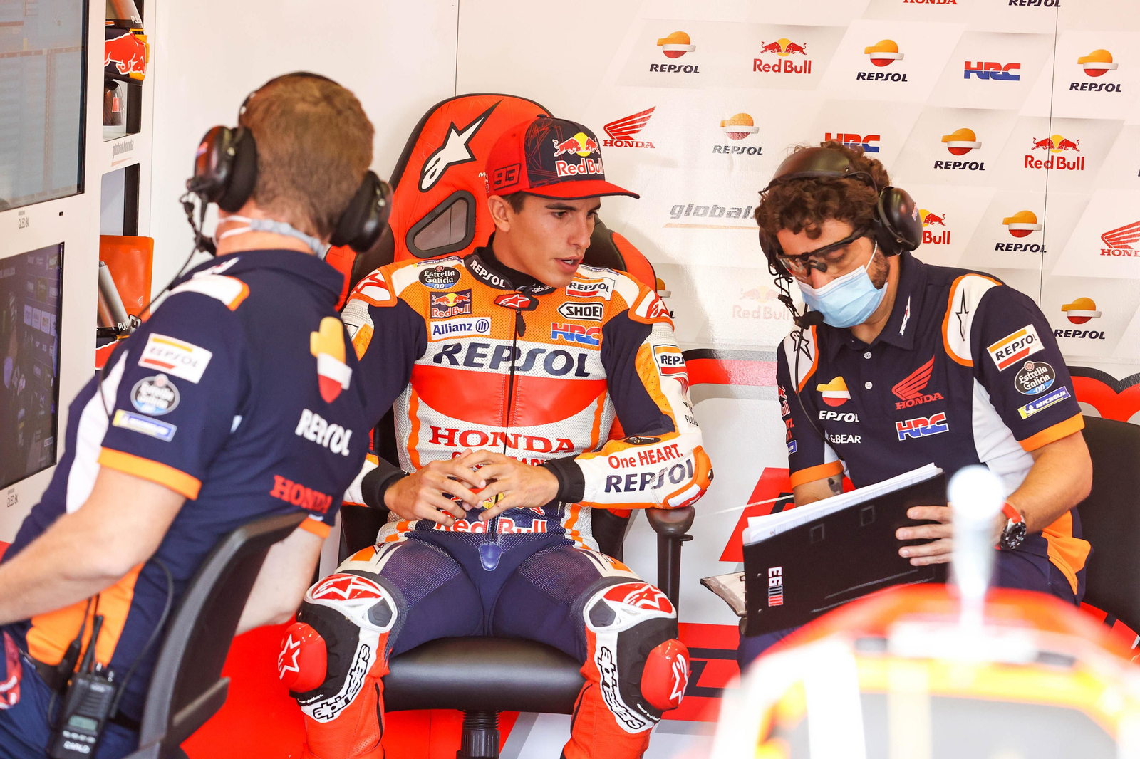 La vuelta de Marc Márquez tras su operación en el brazo derecho