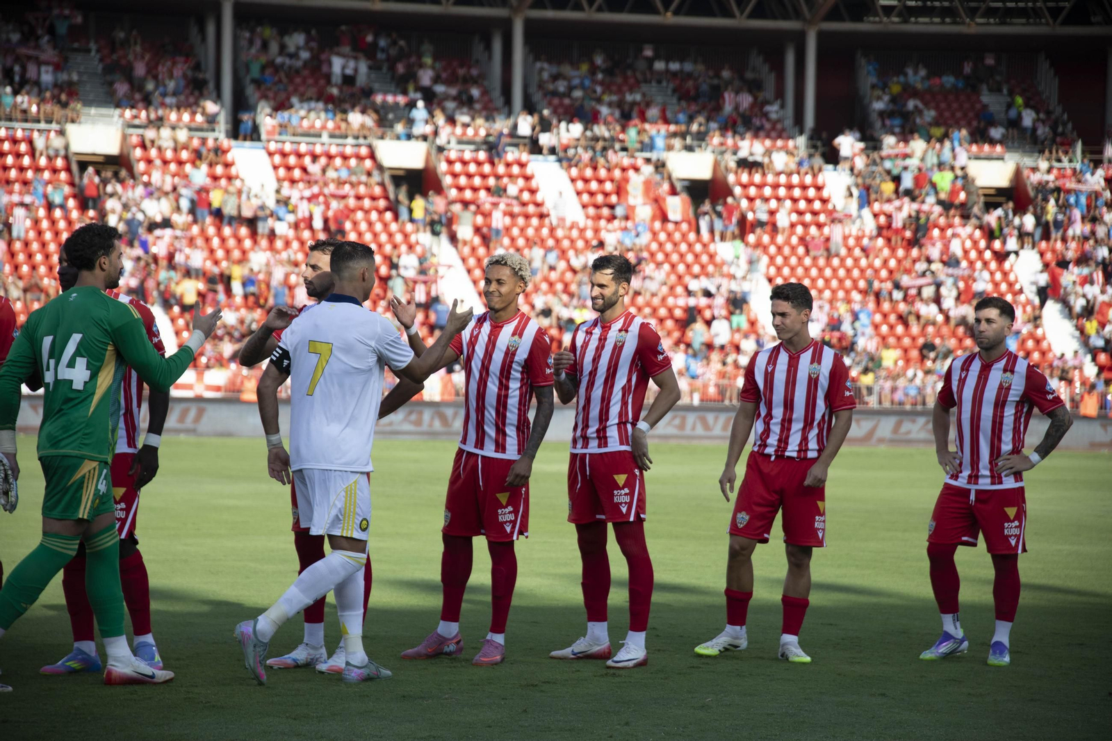 Las mejores imágenes del partido amistos entre UD Almería y el Al-Nassr