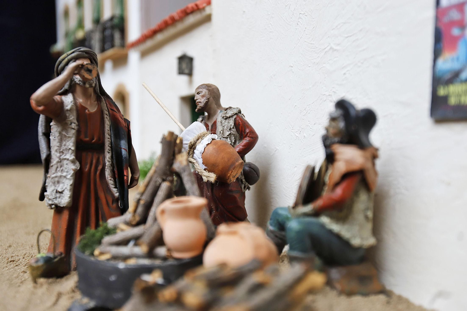 Imágenes del Belén del Ayuntamiento de Huelva