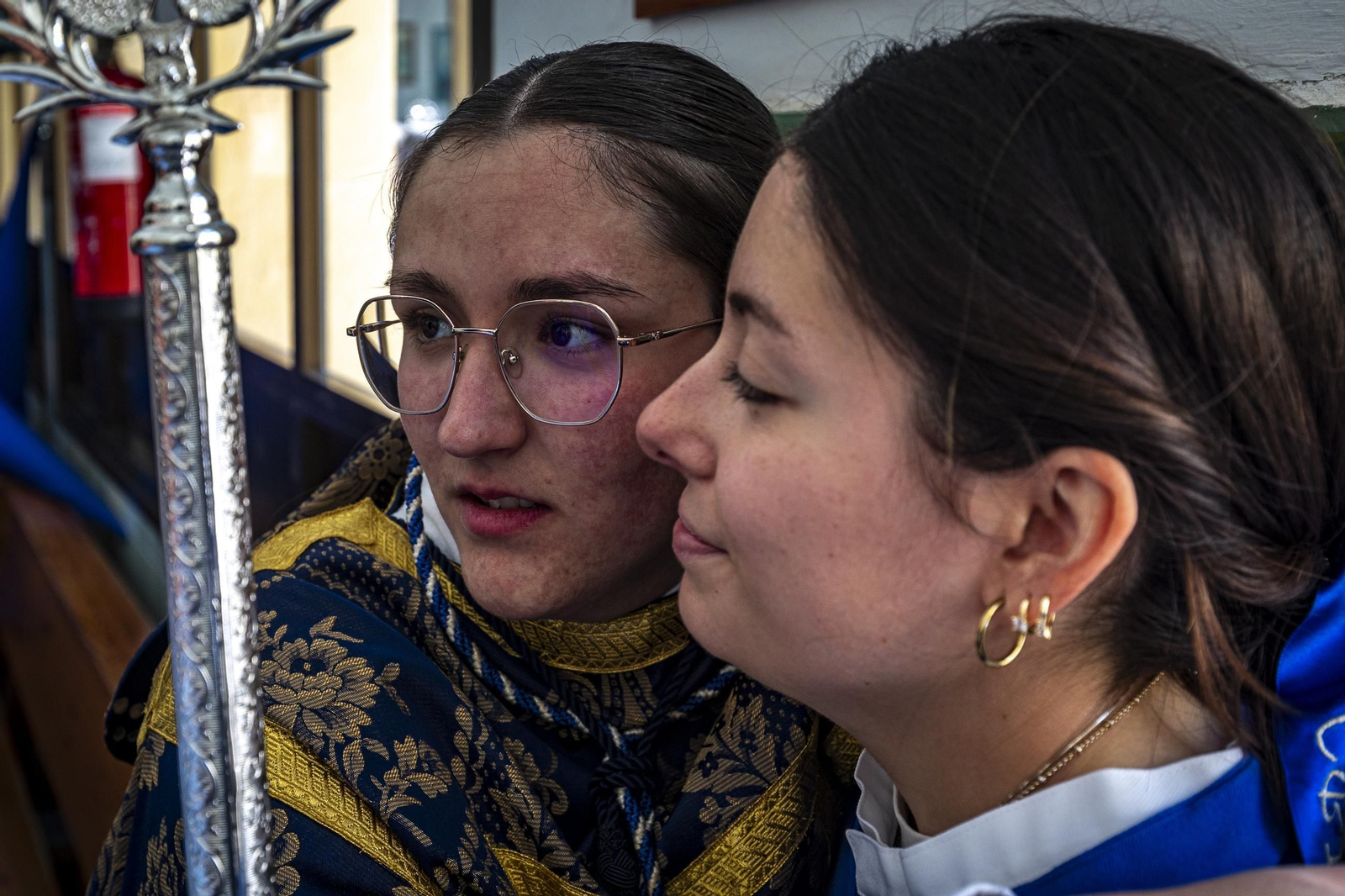 Las imágenes de la hermandad de Cristo Rey (Borriquita) en la Semana Santa de San Fernando 2025