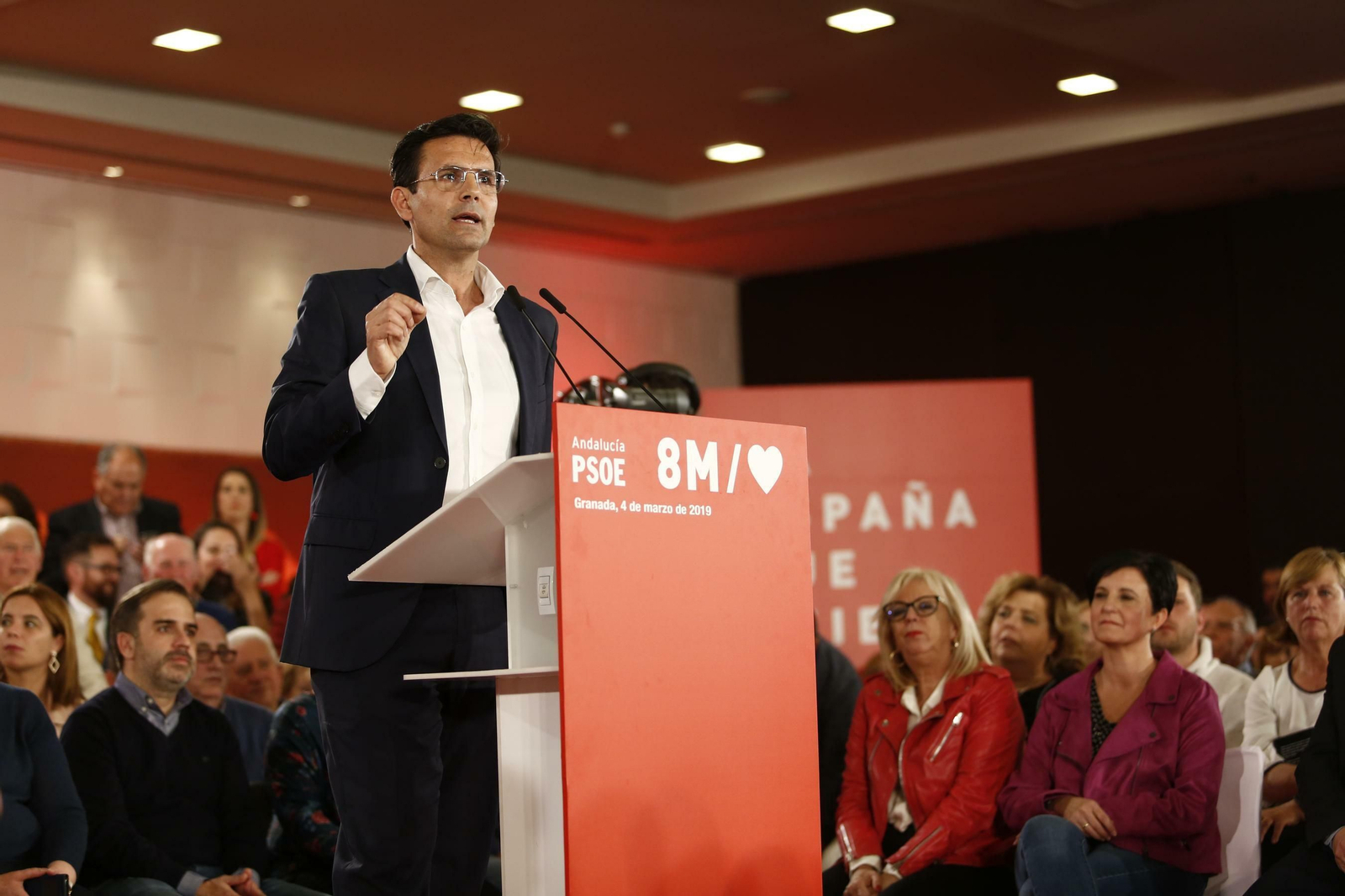 Imágenes del mitin de Pedro Sánchez en Granada