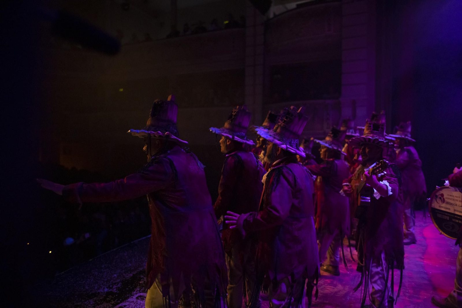 La última jornada de semifinales del Carnaval de Huelva, en imágenes