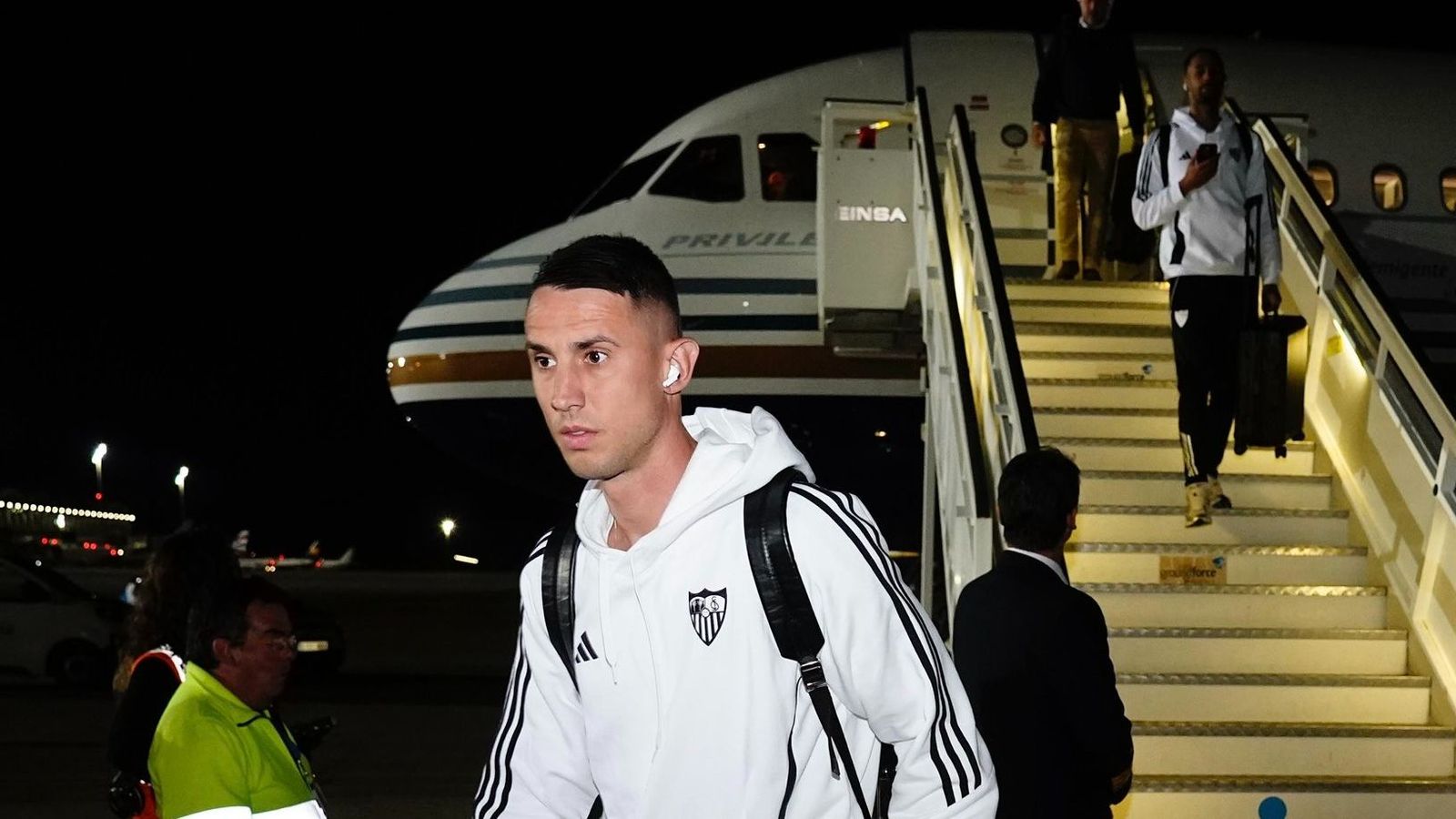 El Sevilla tras un vuelo de esta presente temporada.