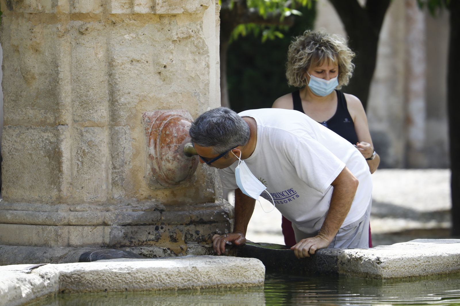 Las fotografías de un día de intenso calor en Córdoba