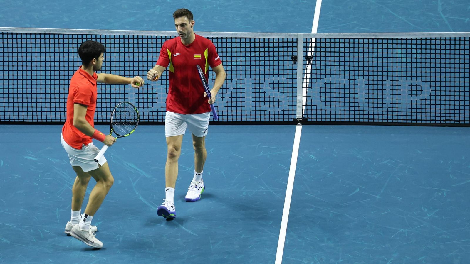 El doble Alcaraz-Granollers vs Koolhof-Van de Zandschulp, en fotos