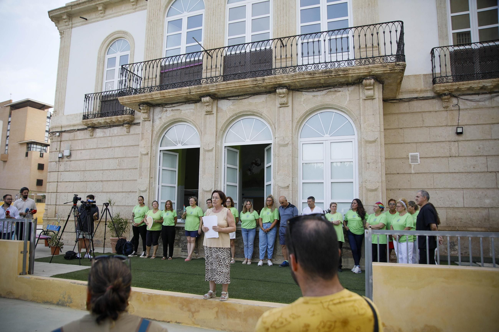 Las imágenes del regreso a las aulas de los más pequeños de Almería
