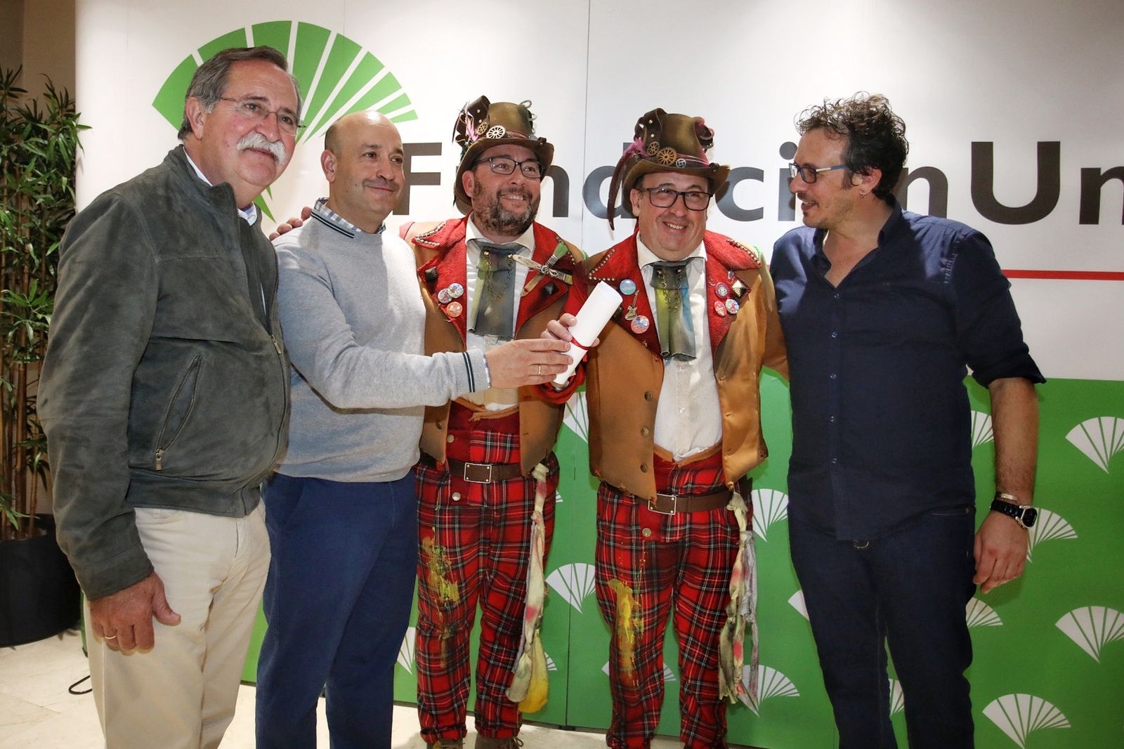 Imágenes de la entrega de premios de la Fundación Unicaja