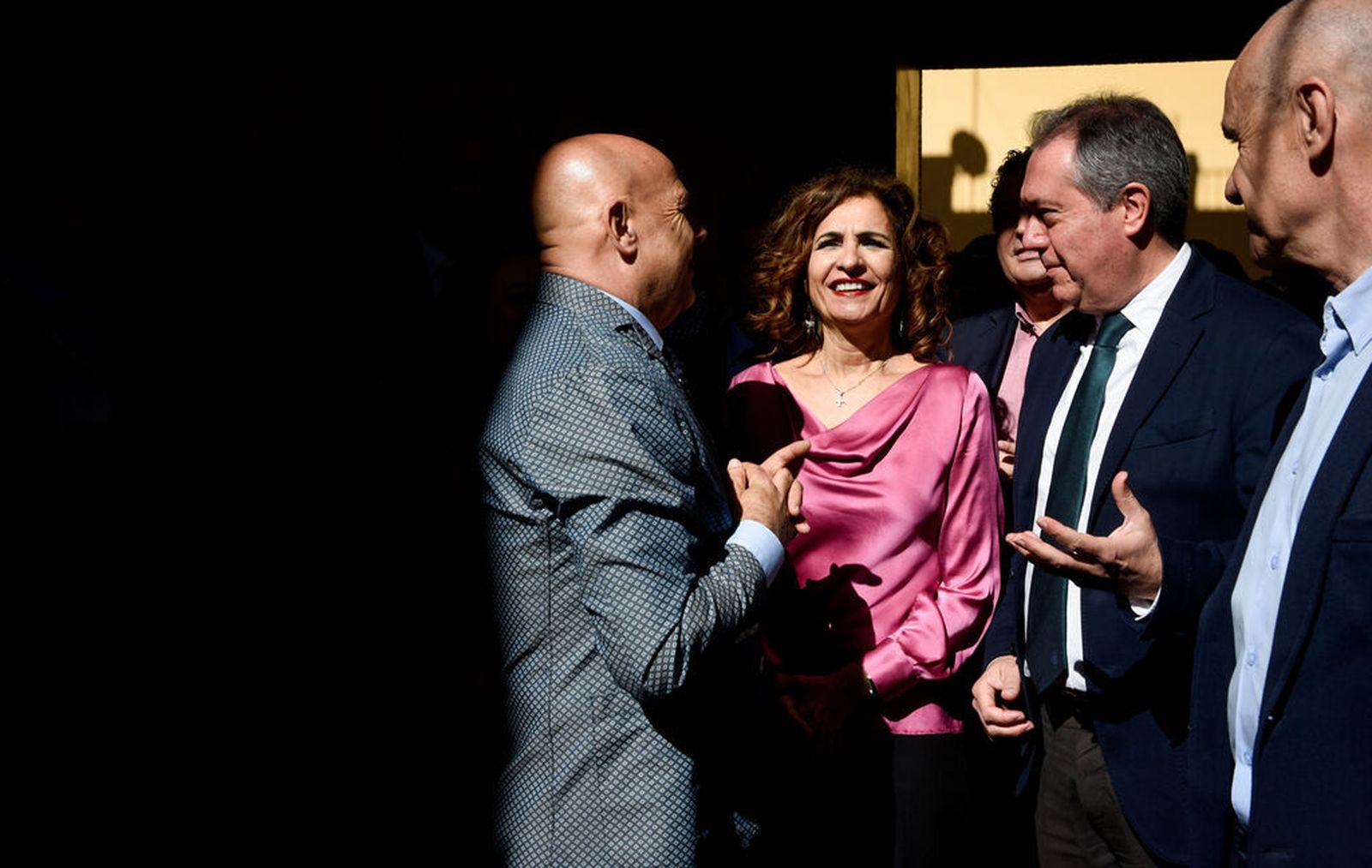 Paquili junto a la vicepresidenta del Gobierno, María Jesús Montero