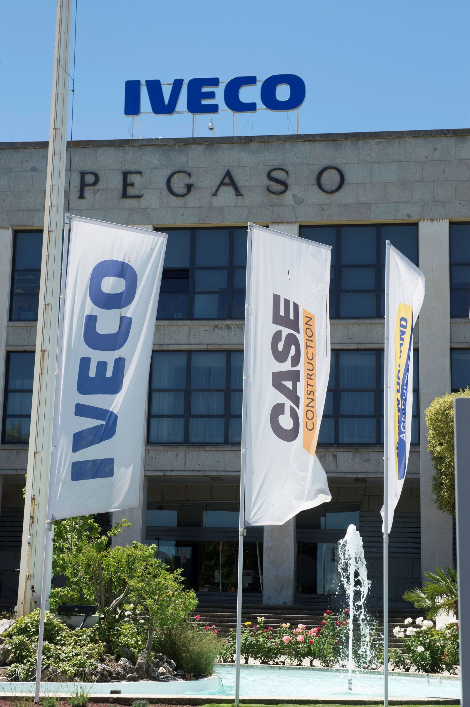 Vista de la sede de la empresa Iveco en San Fernando de Henares.