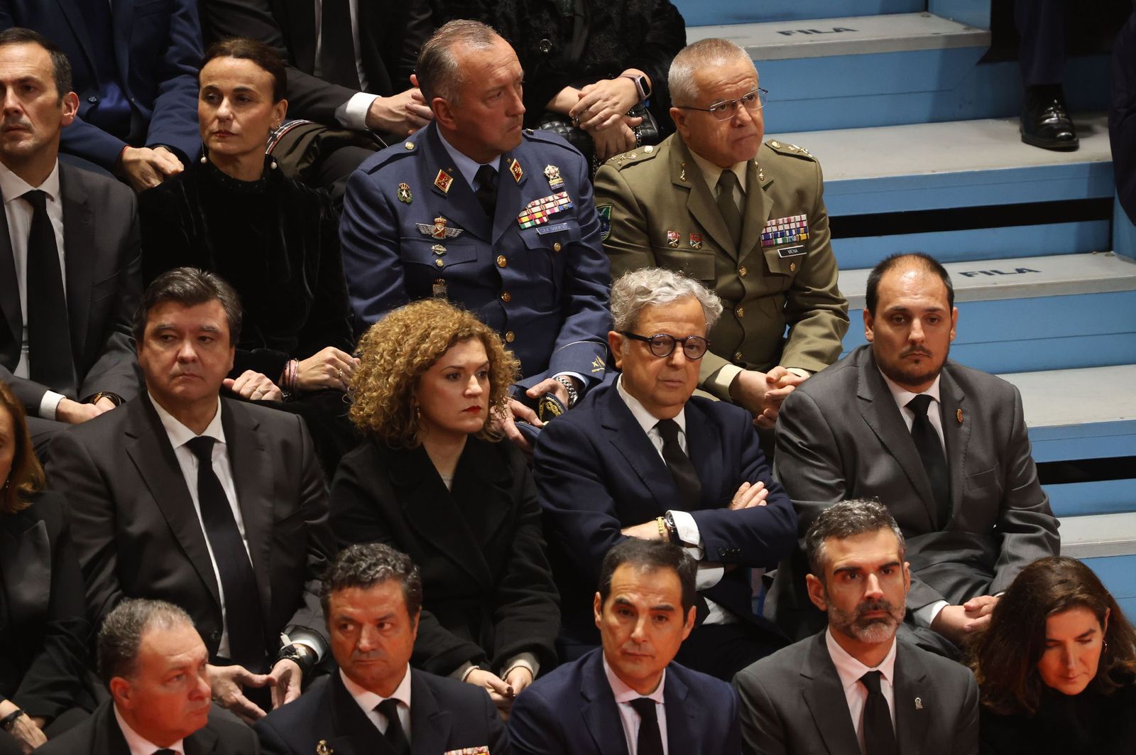 Fotografías de la misa funeral por las víctimas del accidente de tren en Adamuz