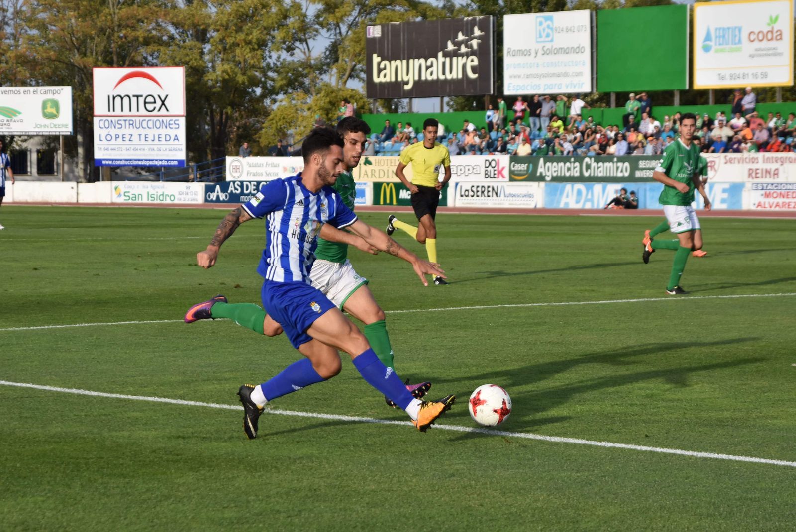 Las imágenes del Villanovense-Recreativo