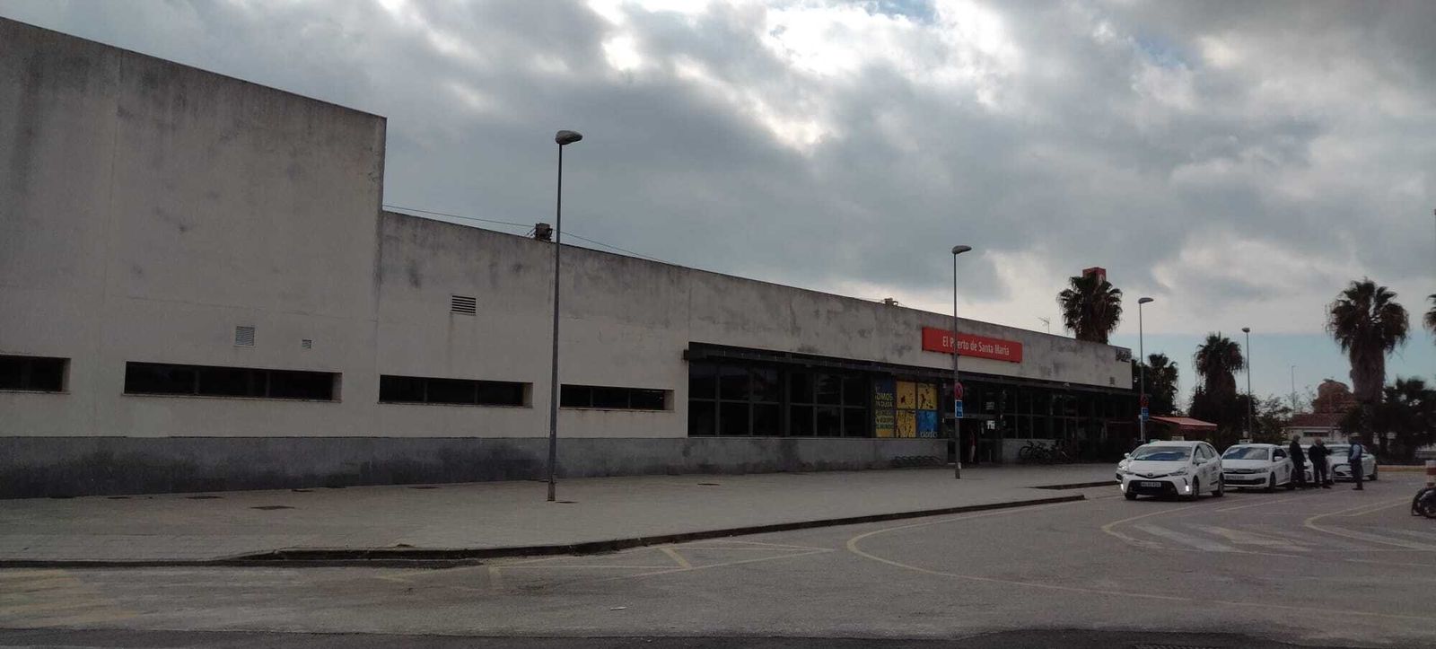 Una imagen de la estación de trenes de El Puerto.