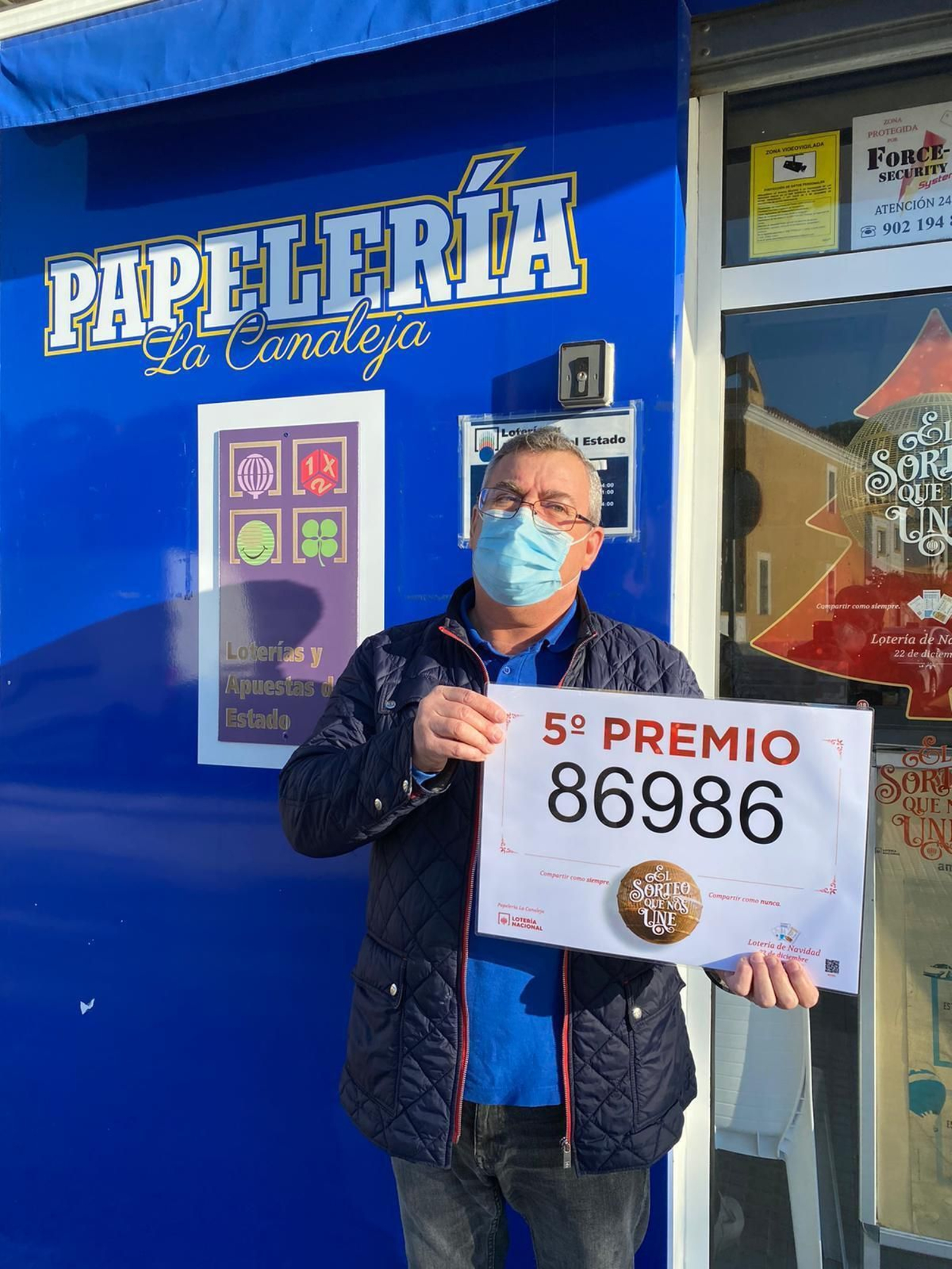 La Papelería La Canaleja ha repartido un quinto premio en Jerez.