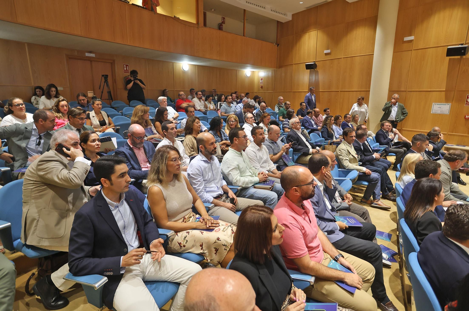 Imágenes de la presentación del programa de incentivos para empresas de la agencia Andalucía TRADE