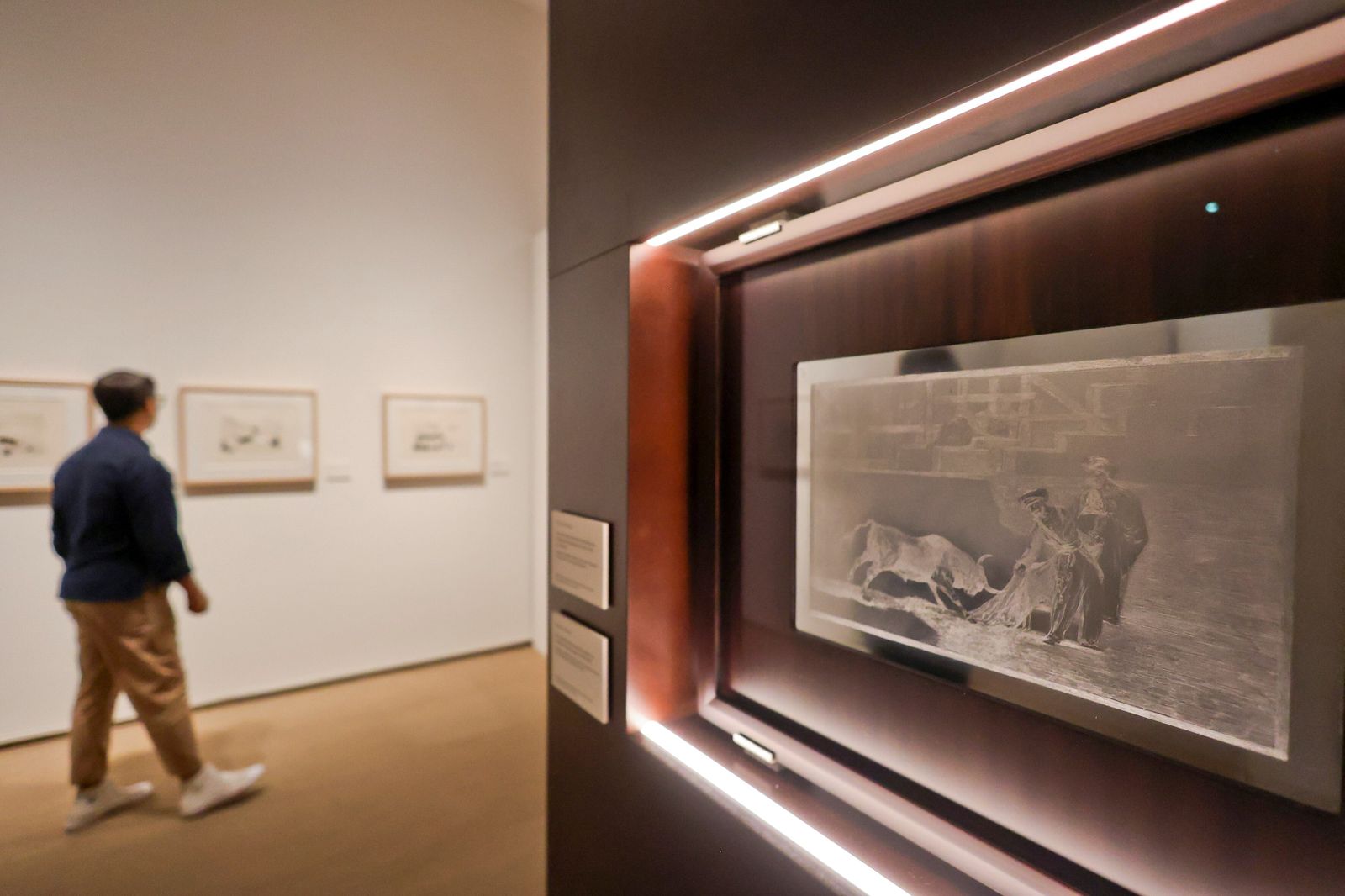 La exposición 'Goya/Picasso. Tauromaquias' del Centro Cultural Fundación Unicaja, en fotos