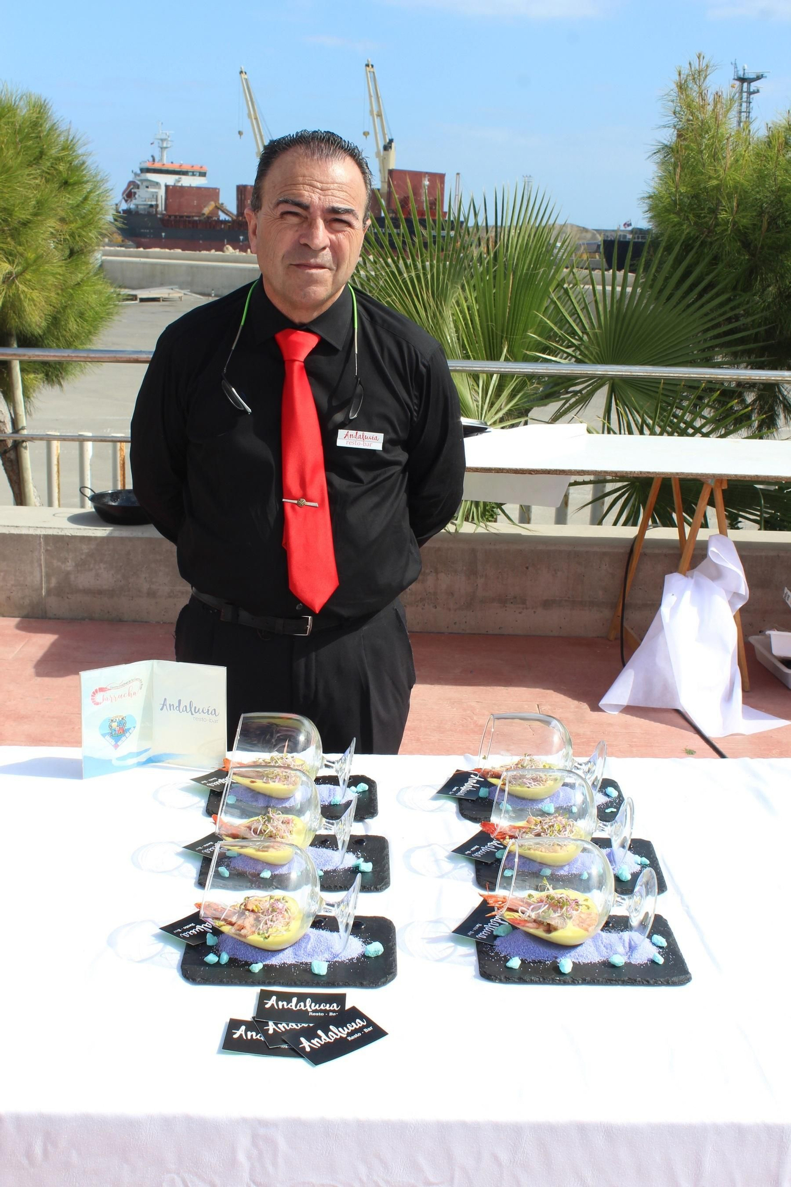 Imágenes de la presentación de la Feria de la Gamba Roja de Garrucha