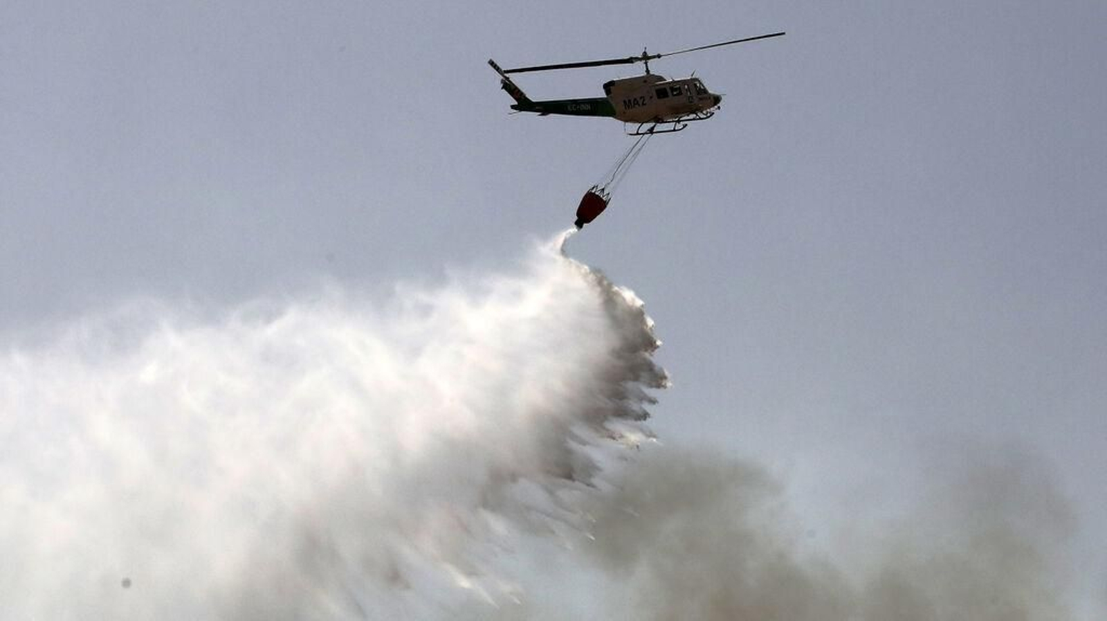 Grave incendio en la campiña de Jerez