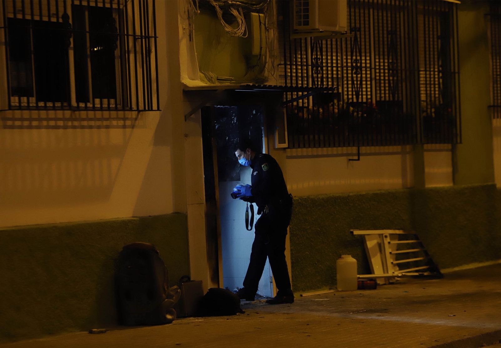 Imágenes del incendio en Santo Tomás de Aquino