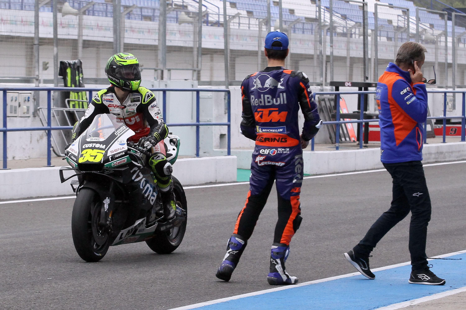 Segundo día de entrenamientos de MotoGP en Jerez