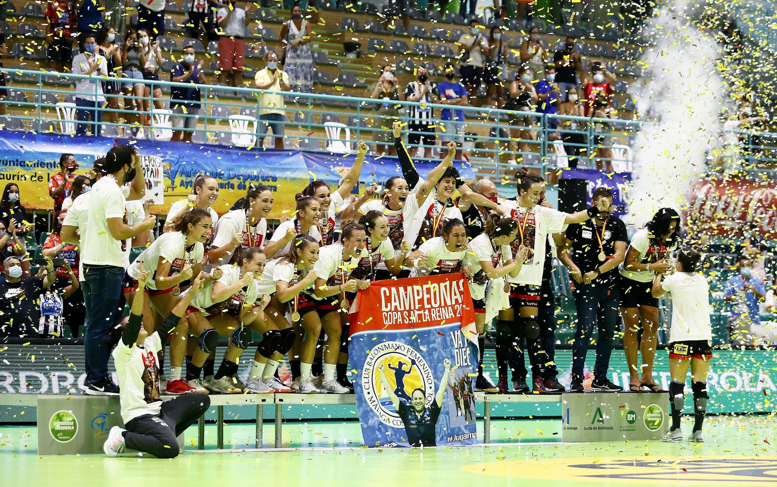 Las fotos de la celebración del título de la Copa de la Reina del Rincón