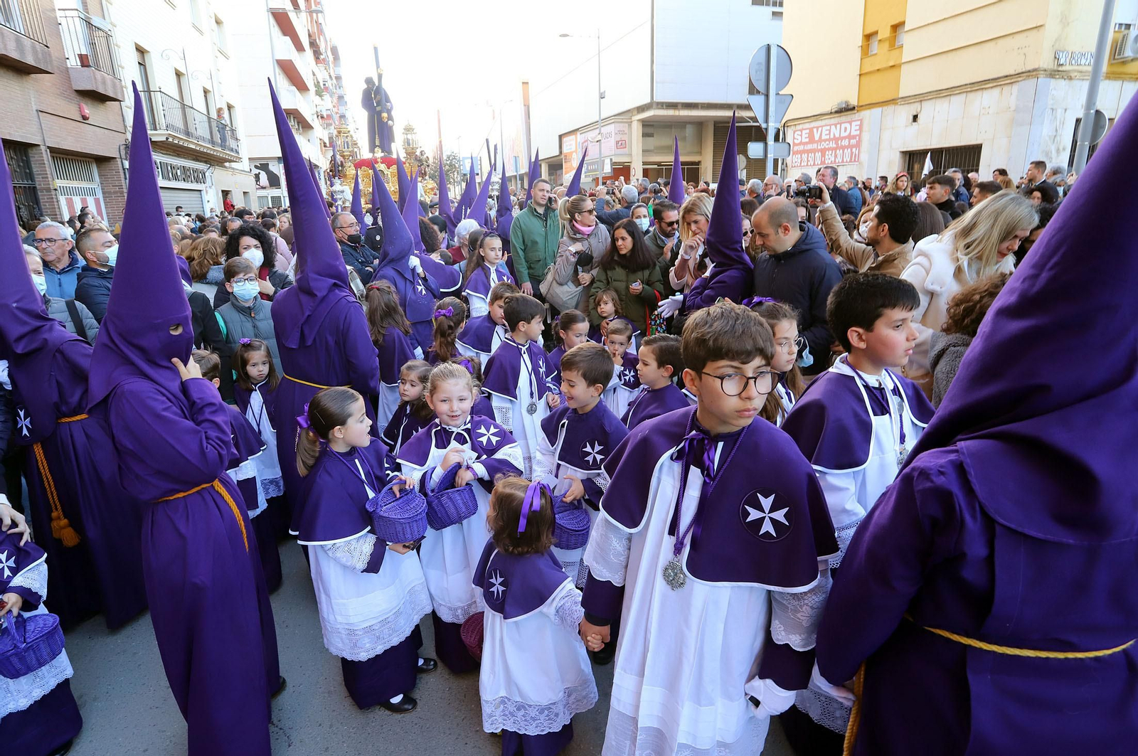 Imágenes del Nazareno en la madrugá de Huelva