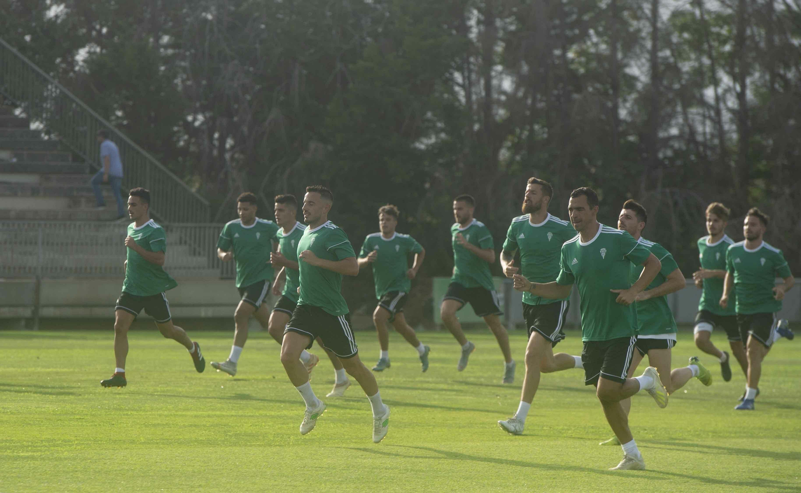 Las imágenes del entrenamiento del Córdoba CF