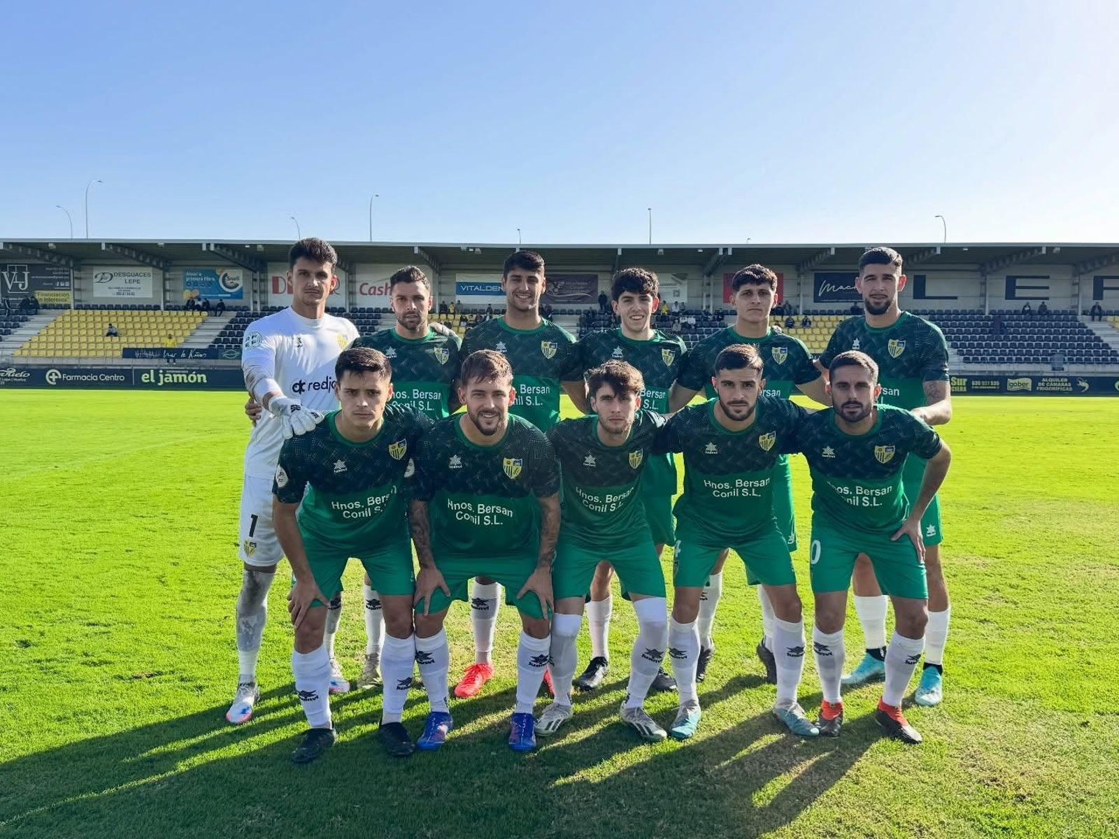 El Conil vistió de verde en esta ocasión.