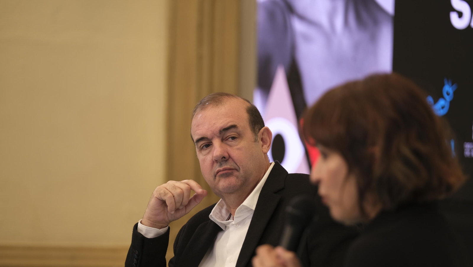 Verónica Sánchez, una estrella de FICAL en el Paseo de la Fama de Almería, en imágenes