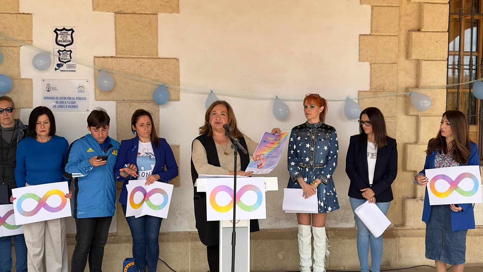 Lectura del manifiesto a cargo de Puri Matas.