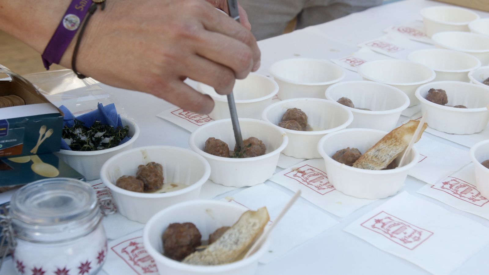 Tapa de La cazuela de la Esparteria.