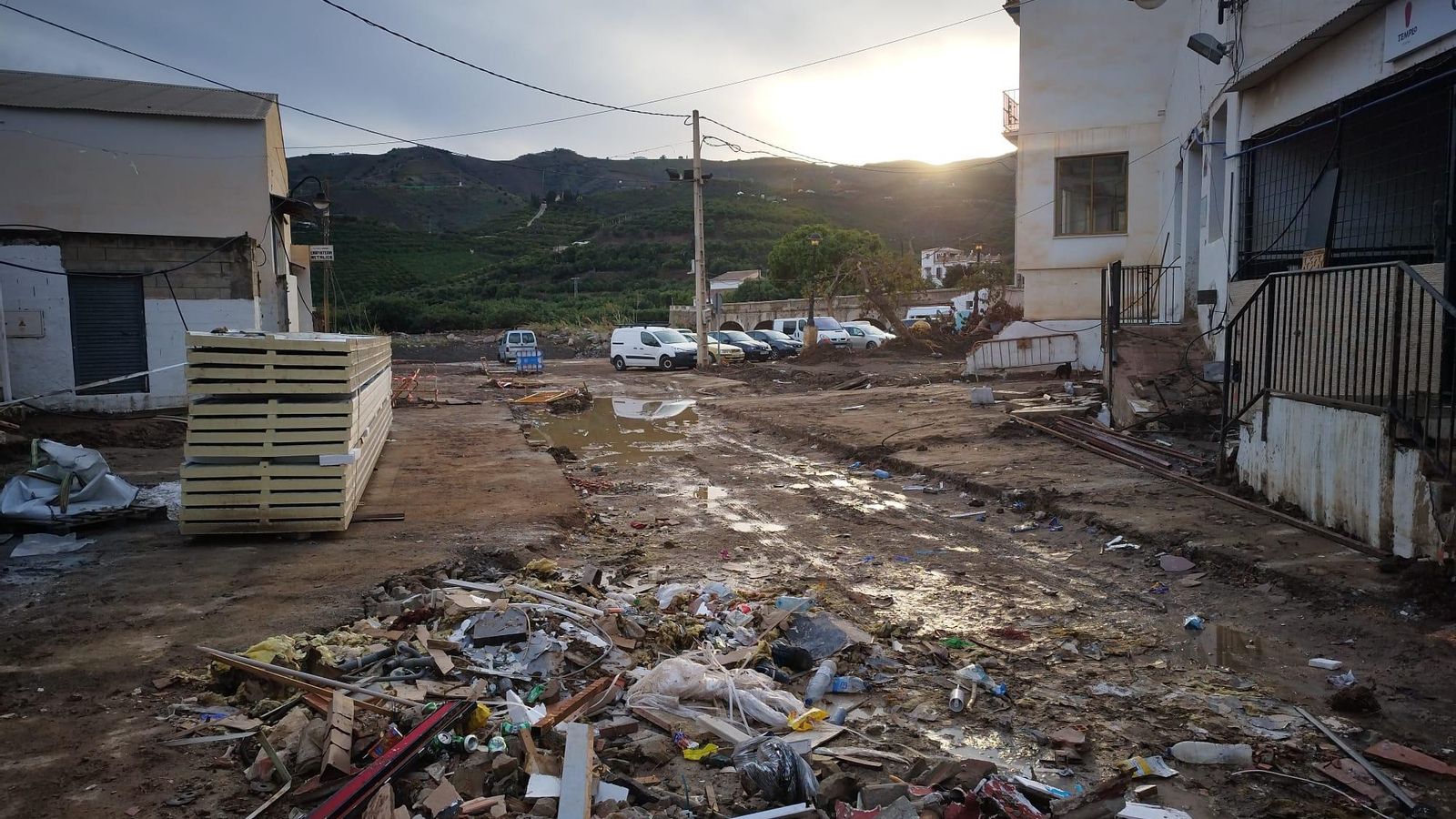 Zona más afectada Zona más afectada