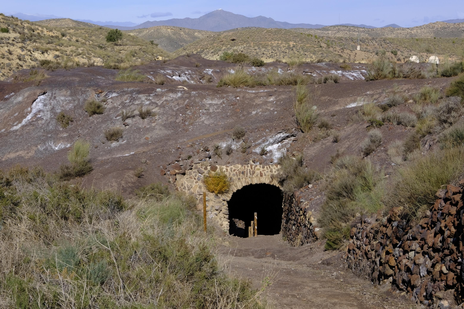 Fotogalería hornos de calcinación en Lucainena de las Torres.  Almería