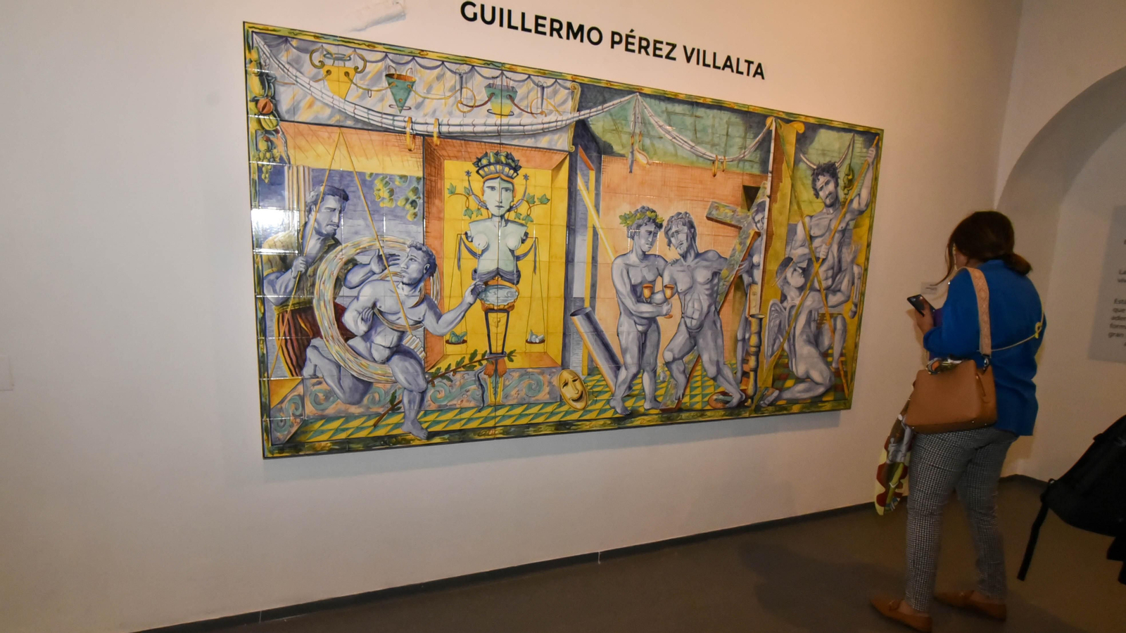 Fotos de la inauguración de la muestra 'El rumor del tiempo' de Guillermo Peréz Villalta