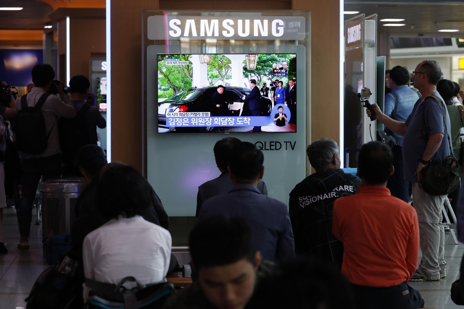 Las imágenes del encuentro entre Kim Jong-un y Trump