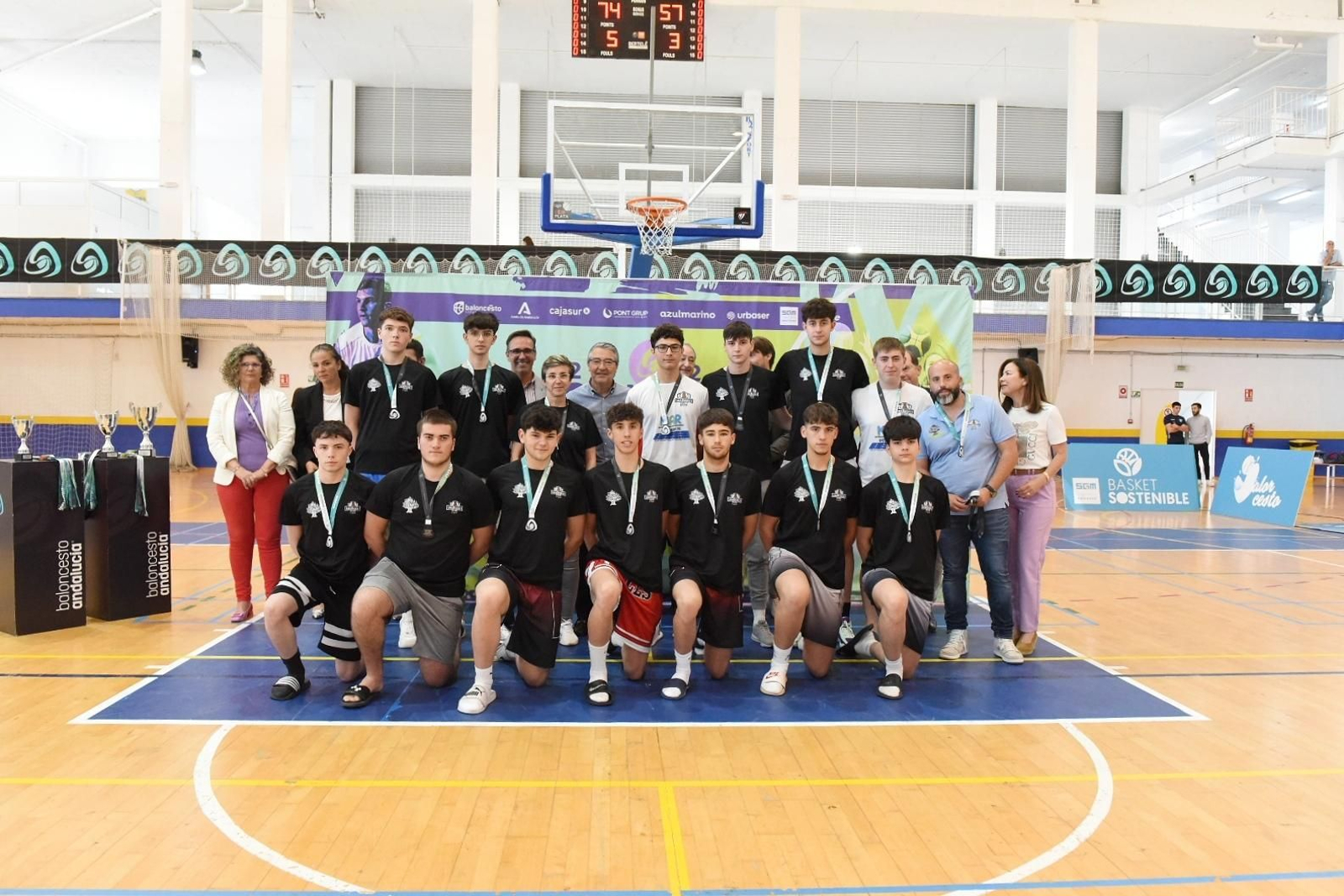 Unicaja - Real Betis, las mejores fotos de la final del Campeonato de Andalucía junior