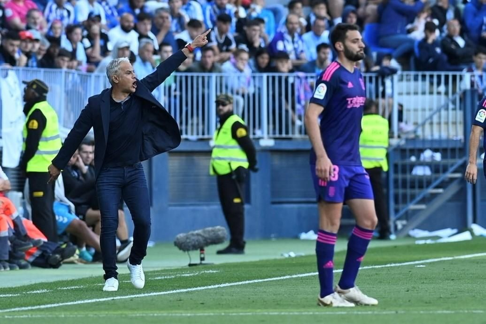 El paso de Sergio Pellicer por el Málaga CF, en fotos