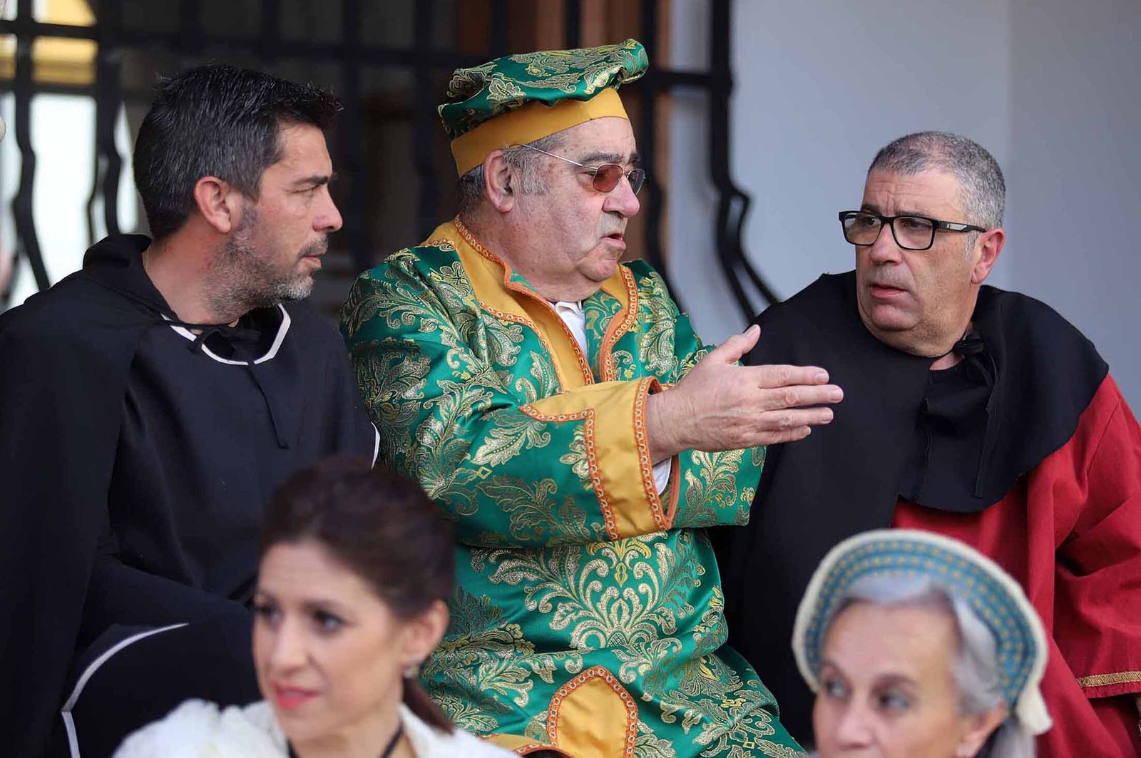 Imágenes del gran ambiente en la Feria Medieval de Palos de la Frontera, Huelva