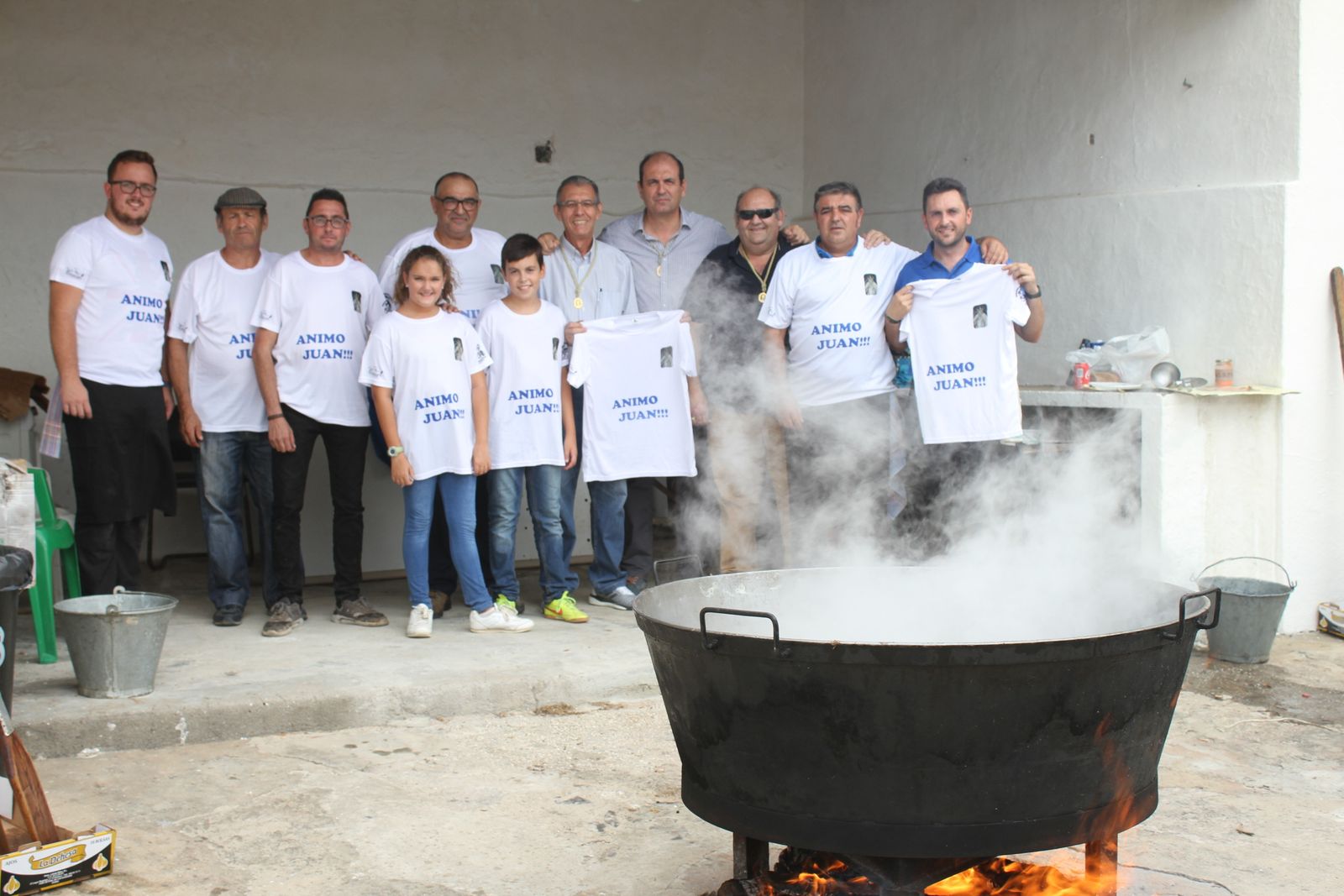 Salida procesional de la Virgen de los Santos en Alcalá