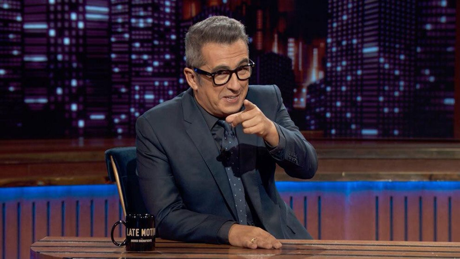 Andreu Buenafuente, en el plató de su programa, 'Late Motiv'.