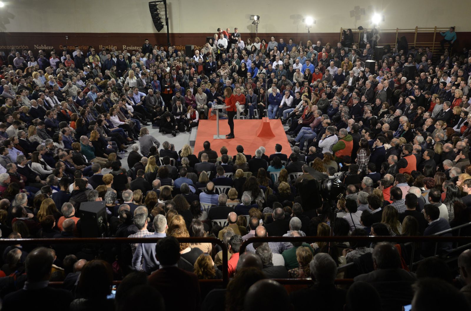 El acto de Susana Díaz con los alcaldes socialistas en Madrid