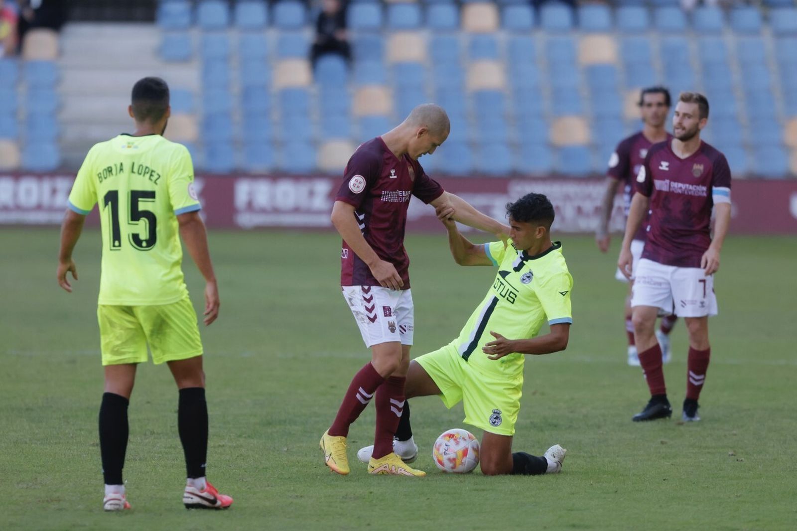 El Pontevedra-Balona (0-0), en imágenes