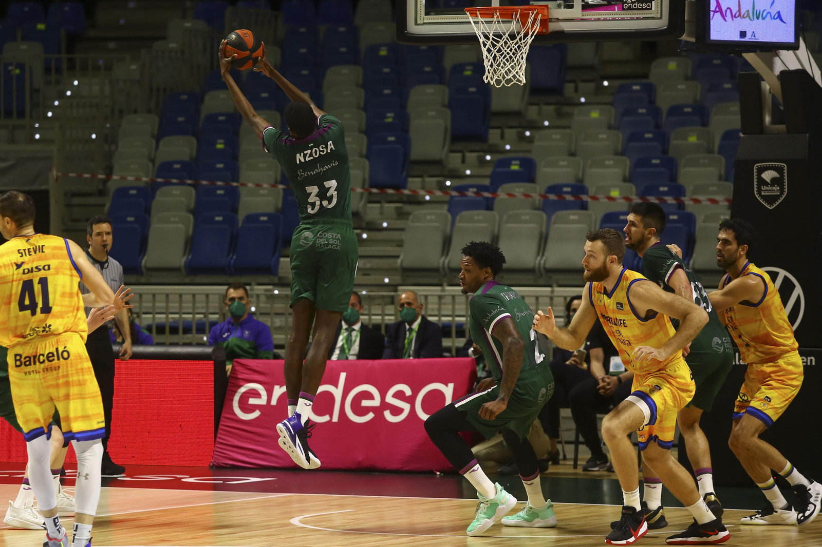Las fotos del Unicaja - Herbalife Gran Canaria