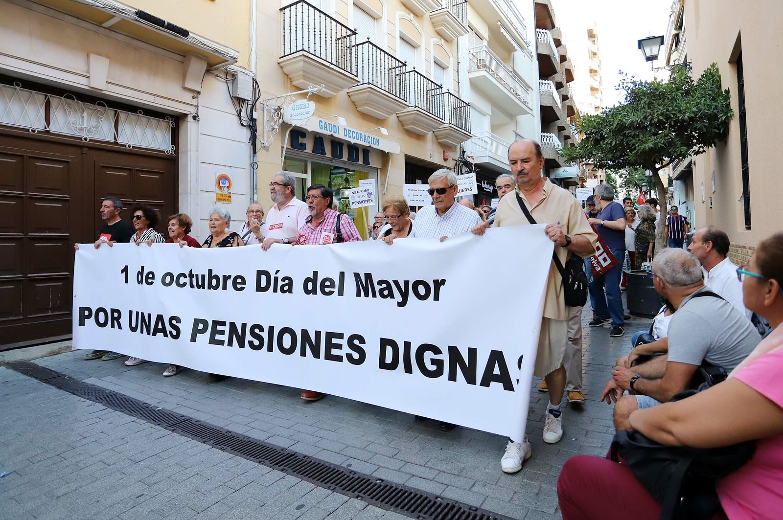 Imágenes de la manifestación "Por unas pensiones dignas"
